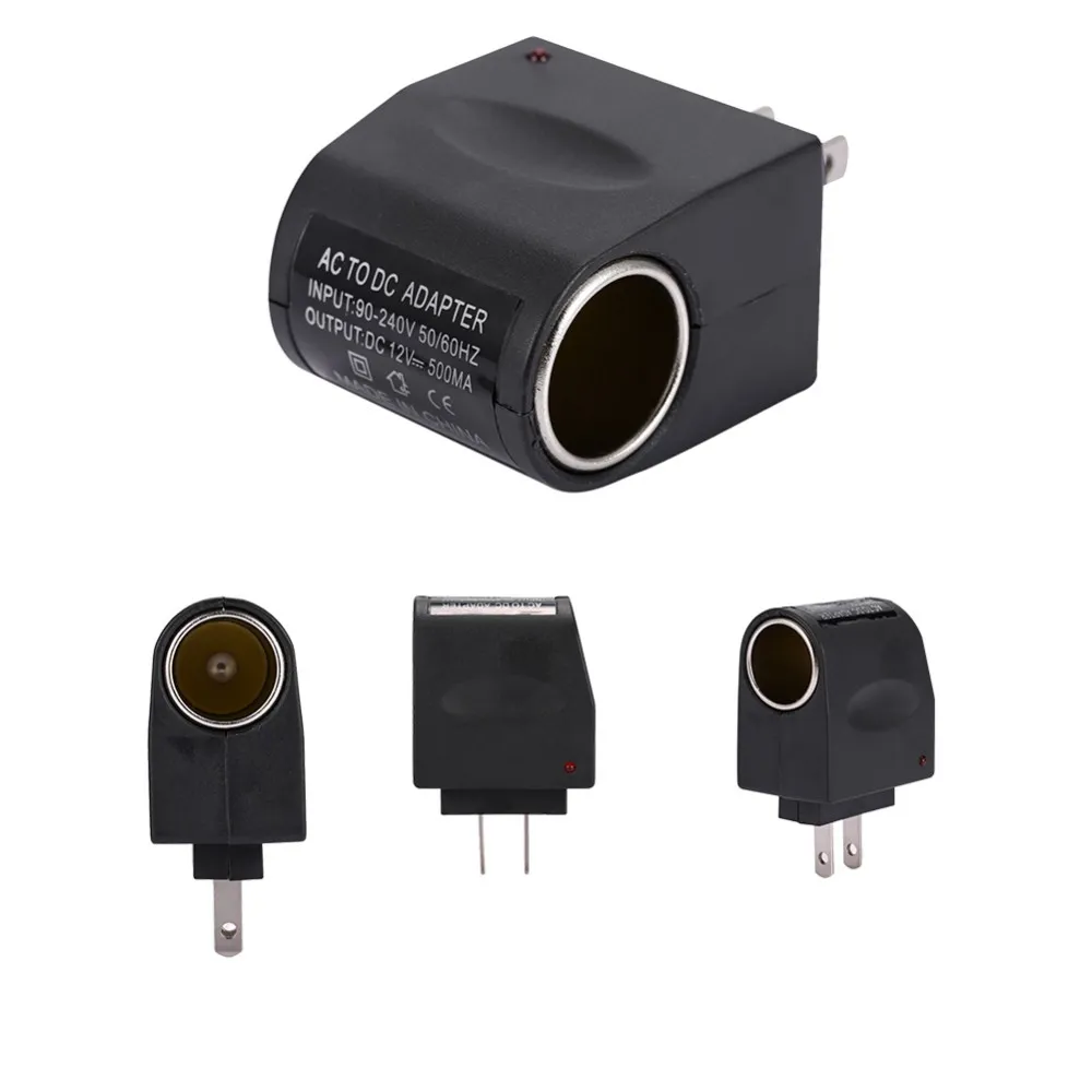 110 240V AC To 12V DC 500mA Car Cigarette Lighter... From Sellerbest, $1.8 