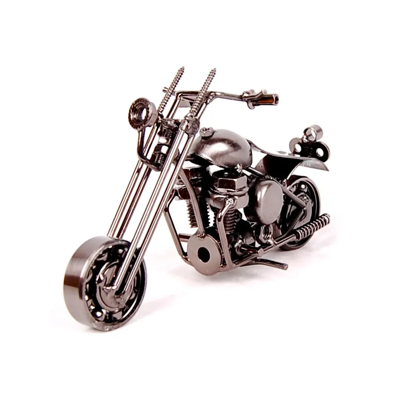 Novo Design Estilo Antigo Modelos de Motocicleta de Metal para o Home Office Quarto Decoração Exibição Bela Arte Artesanato Multi Estilos