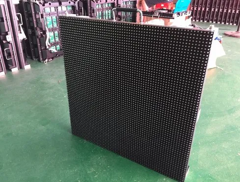 P10 RGB LED في الهواء الطلق لوحة، 640X640mm يموت مجلس الوزراء يلقي الألومنيوم، SMD3535 1/4 المسح الضوئي، بالألوان الكاملة شاشة LED، والجدار فيديو أدى