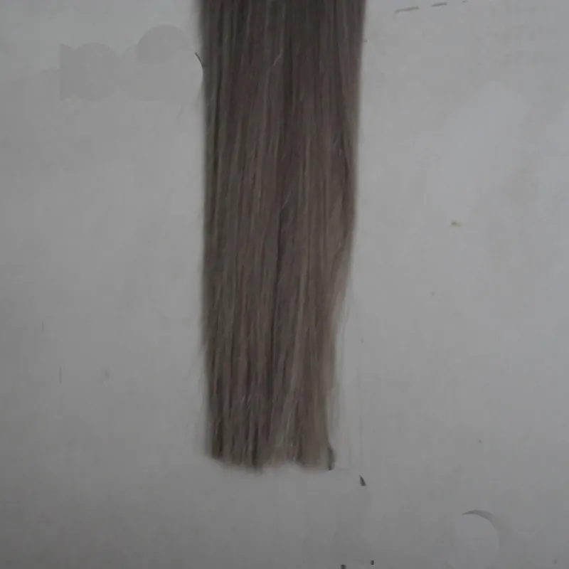 Apply Tape Adhesive Skin Weft Hair T1B/grey ombre human hair Straight 100g tape in human hair extensions