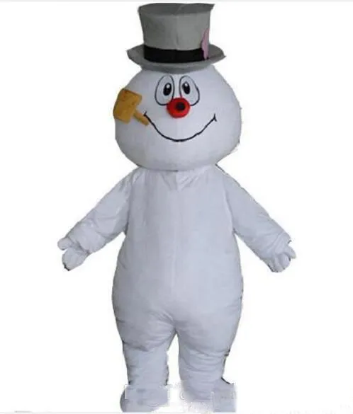 Hochwertiges MASCOT CITY Frosty der Schneemann MASCOT Kostüm Anime Kits Maskottchen Thema Kostüm