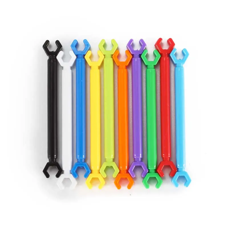 Groothandel 1000 stks Kinderen Puzzel Speelgoed voor Kinderen Stick Building Plastic Rod Magic DIY Educatief Speelgoed Verbeter Creativiteit DIY Blocks