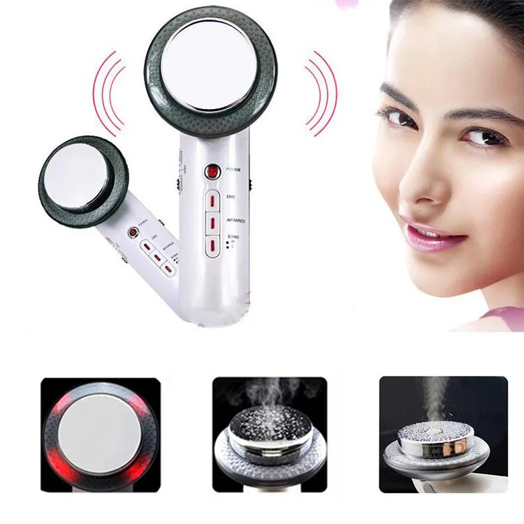 Portable Home use Beauty Product EMS Ultrasonic Infrared Ultrasound Slimming Fat Cavitation Body Contour Beauty Equipment CE