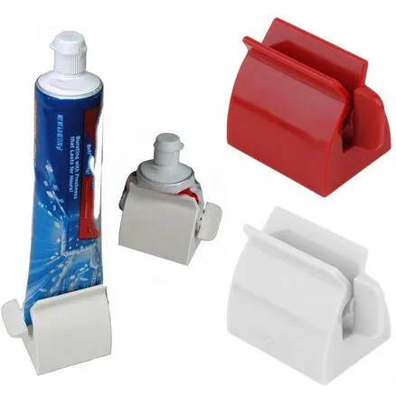 Rolling Tube pasta de dientes Squeezer Pasta de dientes Easy Dispenser Seat Holder Stand Accesorios de baño High Quality Tool 1PC