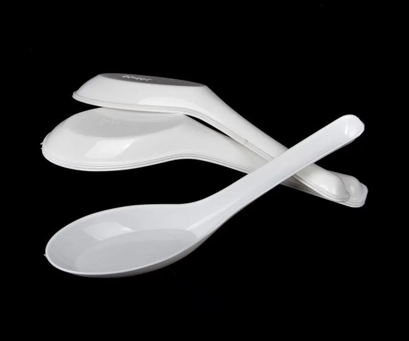 High Quality Soup Spoons Outdoor Portable Disposable Spoon Mini Dessert Ice Cream Fast Food Scoop Hot Sale 60yk YY