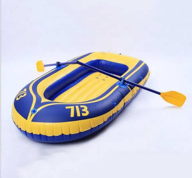 Mini Raft Kids Inflatable Miniature Boats PVC Floating Sailing Boat: 192x114cm Inflatable Raft ...