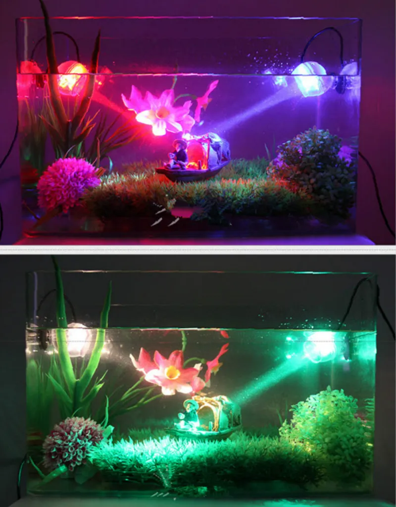 Indoor LED Underwater Lamp Waterproof LED Aquarium Light For Coral