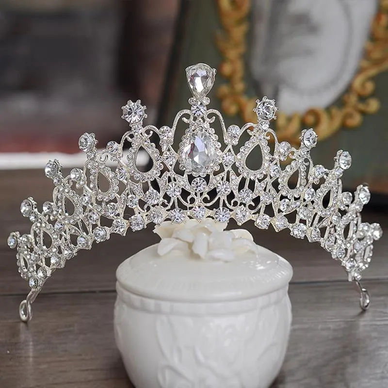Sparkling Rhinestone Wedding Headband: Bridal Crown Tiara  display picture 3