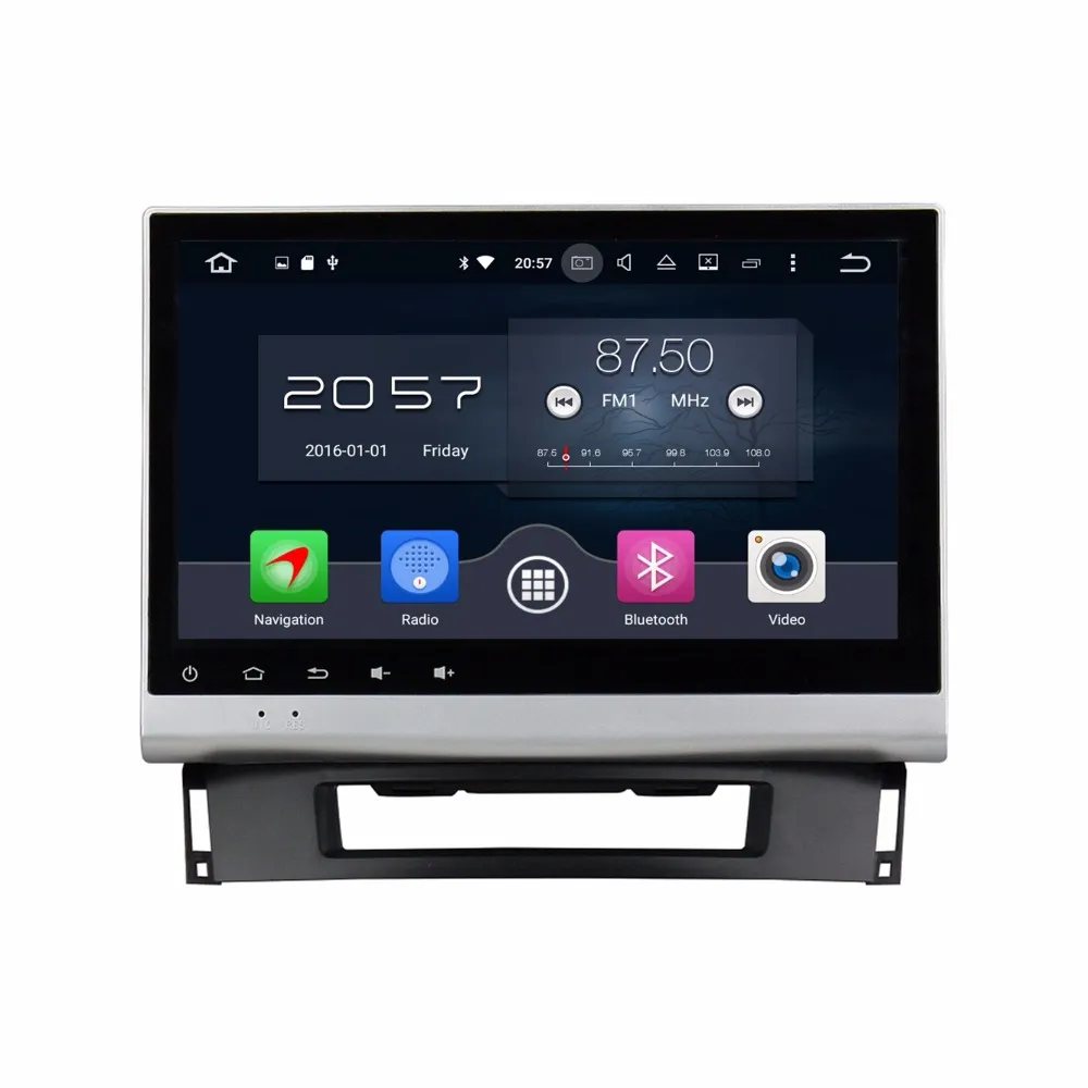 4 Go de RAM 10,1" Android 7.1 Android 6.0 Lecteur DVD audio de voiture DVD de voiture pour Opel Astra J 2011 2012 avec radio GPS Bluetooth WIFI Mirror-link