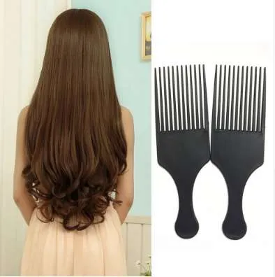 Afro Comb Curly Hair Brush Salon Frisör Styling Long Tooth Styling Pick F1102