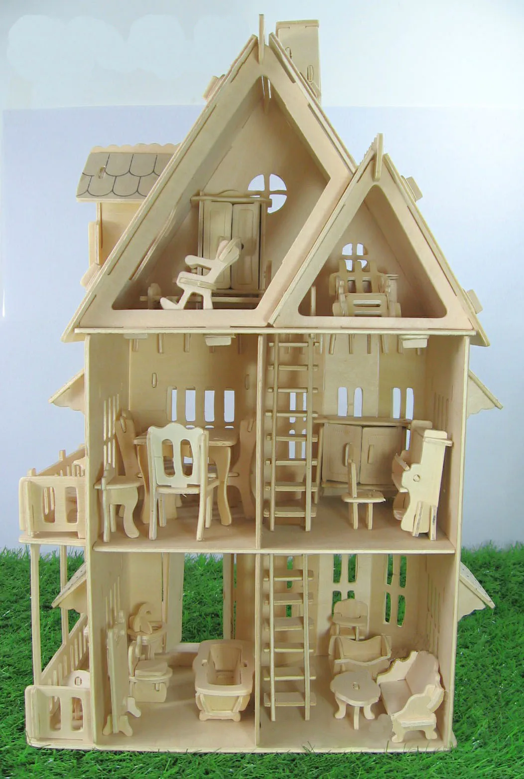 3d dollhouse wooden puzzle outlet