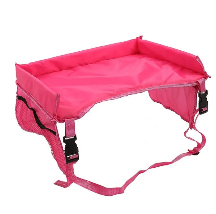 Foldable Safety Baby Child Car Seat Table Kids Play Travel Tray Automobiles Seat Covers Car accessories storage box 