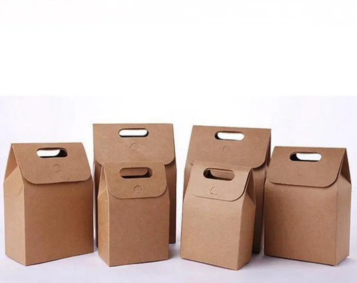 Wholesale Foldable Brown Kraft Paper Bags For Clothes... From ...