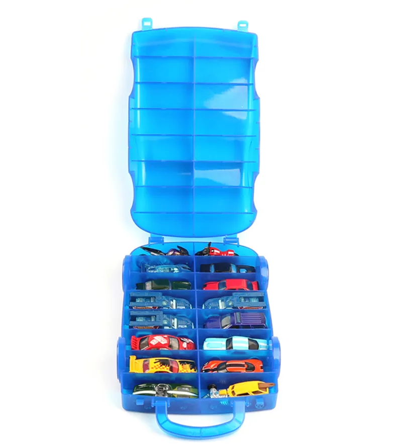 Portable Storage Box For Hot Wheels Cars, Models, Toys, Parking