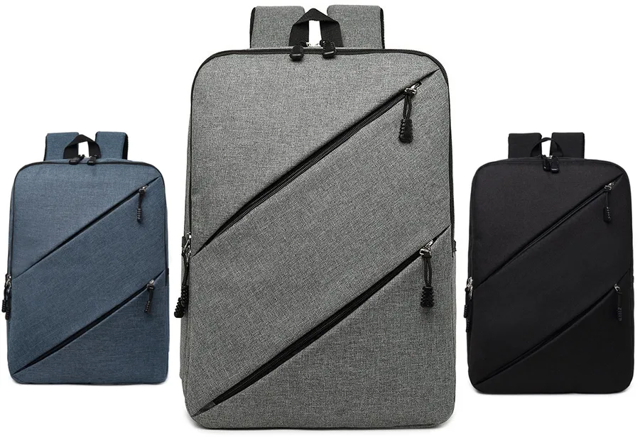2018 Computer shoulder bag Outdoor sports travel backpack Schoolbag Knapsack Canvas Pure color Men and women School Bags Handbag 20-35L A801