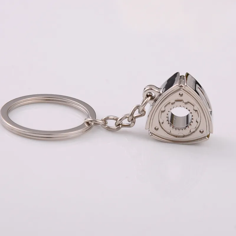 Whole Creative Gift Car Mazda Rotor Engine Metal Keychain Advertising Waist Keyring Pendant3325689