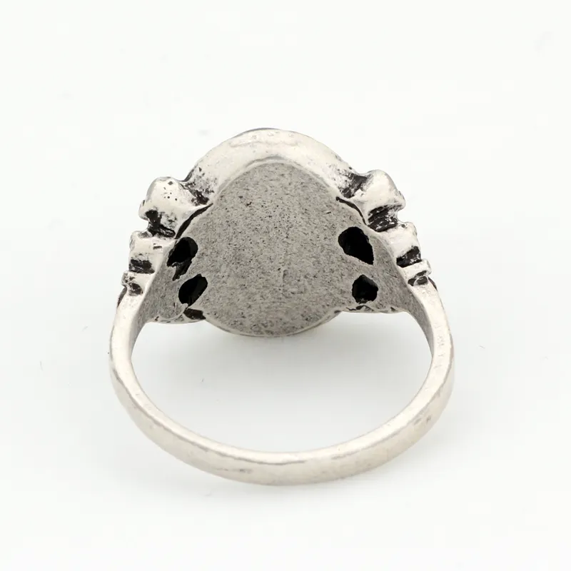 ギフト2個/セットRS008-057のための贅沢な変更可能な石の銀メッキ亜鉛合金のリング