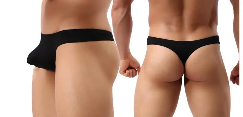 Nya Mäns Modal Bikini Thong Underkläder Soft Pouch T-Back Comfy Mini Brief Tanga Storlek M L XL Erbjudande 8 Färg Tillgänglig S923