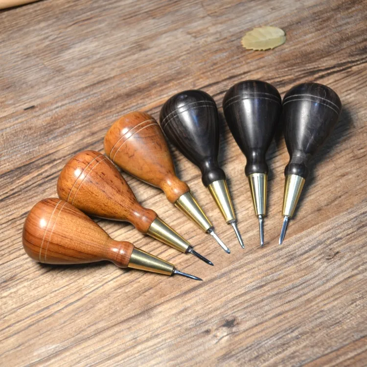 Assassin Produces Handmade Leather Stiching Awl Oval& Round& Diamond