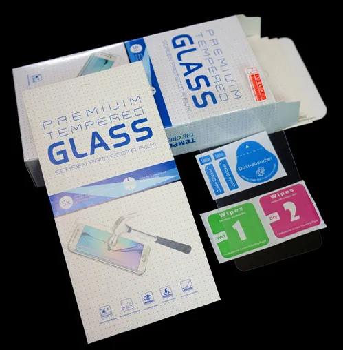 För iPhone X-tempererat glasskärmsskydd för iPhone 8 7 7 plus 6 5 5S SE 4 Film 2,5D 9H anti-shatter