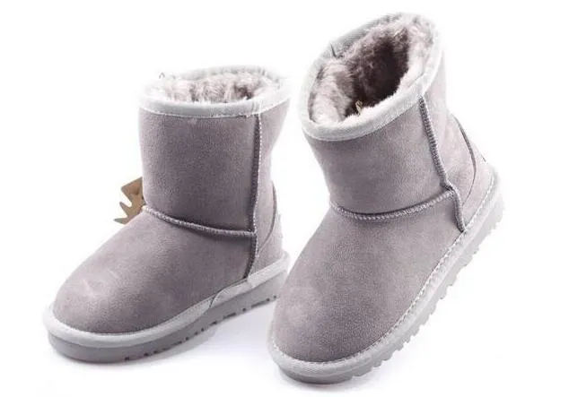 VENTA caliente New Real Australia 528 Niños de alta calidad Niños niñas niños bebé botas de nieve cálidas Estudiantes adolescentes Nieve Botas de invierno Envío RÁPIDO