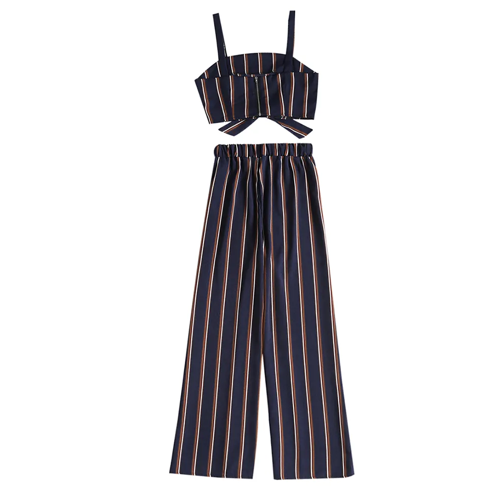 Zaful striped hotsell pants