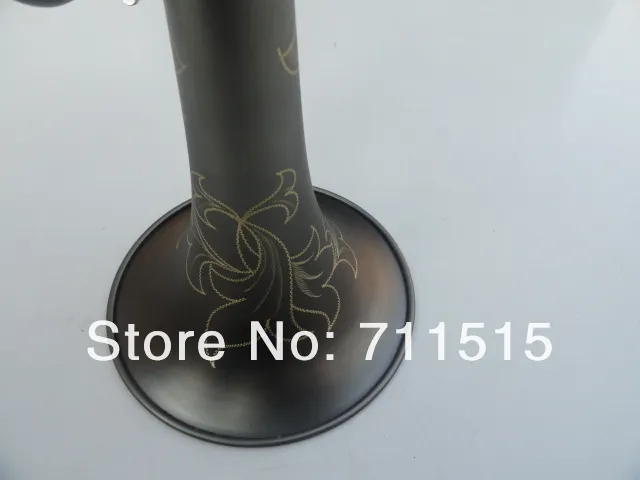 독특한 블랙 니켈 도금 트럼펫 절묘한 조각 패턴 브래스 Bb 트럼펫 브랜드 악기 무료 배송