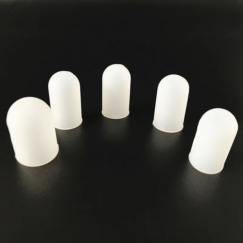 AntiCald Grau Alimento Silicone Dedo Conjunto de Cobertura de Capa AntiSlip Finger Protetor de Dedo Barbecue Fingertip Artifact Set