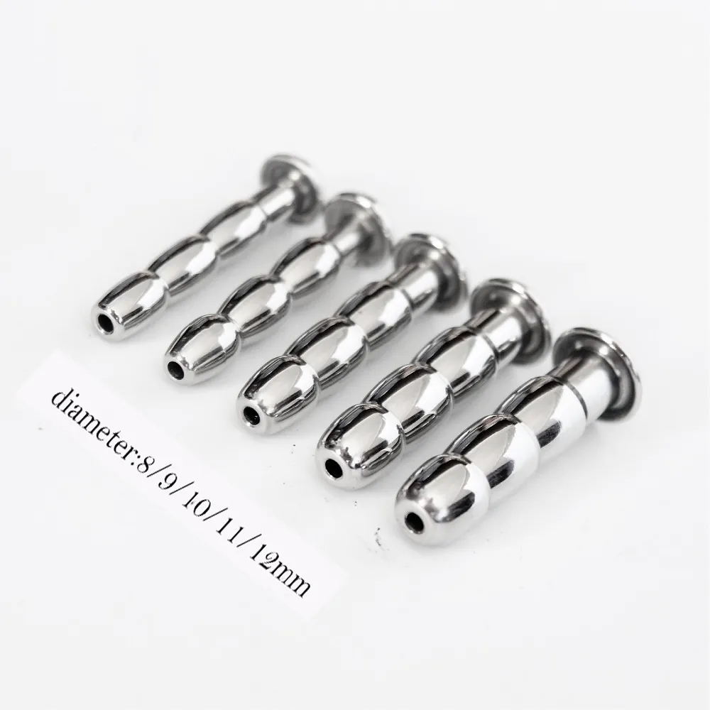 New Stainless Steel Catheters Urethral Dilators Penis Plug Hollow Urethral Sound Penis Rod Sex Toys For Man Penis Plugs For Men1116742