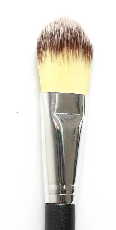 Factory Wholesale Professional New Cosmetics Brushes M190 Flytande Foundation Brush Makeup Enkel Fundament Cream Borstar Gratis frakt