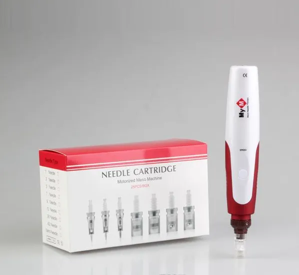 Cartucho de aguja de 1,3,5,7,9,12,36,42 pines para MYM Derma Pen Micro aguja Dr.Pen para Demapen envío gratis