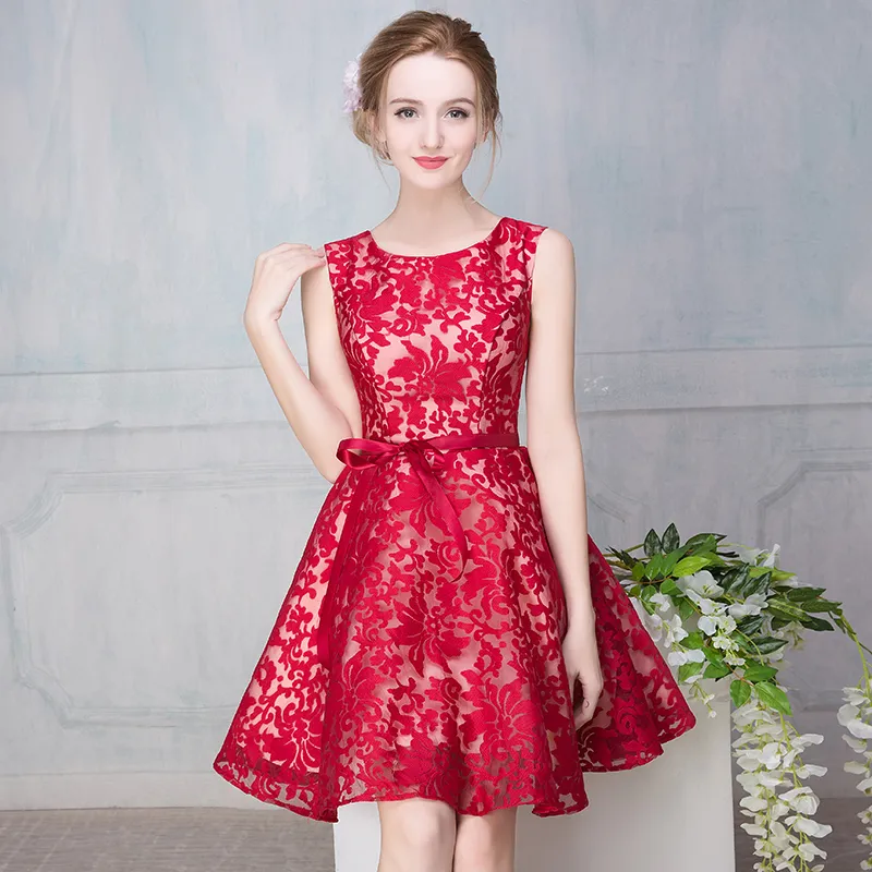 white christmas dresses Tana Dress- Red main image 0