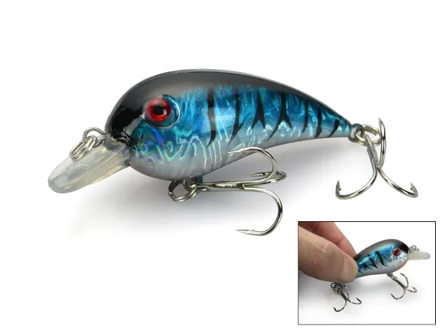 Crankbait Lures Set With Crankbait, Insect Hooks, And Bass Bait 8.3g/6.5cm  From Igetstore, $7.63