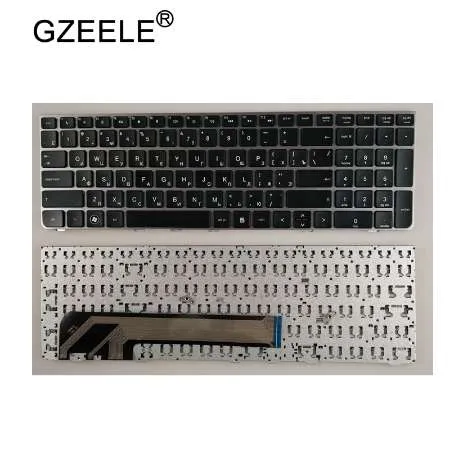 GZEELE Neue russische Laptop-Tastatur für HP PROBOOK 4530 4530S 4730 4730S 4535S 4735s RU mit Rahmen Ersetzen Sie das Notebook