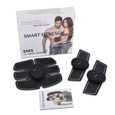 Stimolatore per l'allenamento muscolare Dispositivo per il corpo Cintura EMS wireless Palestra Massaggiatore professionale Home Fitness Attrezzatura per la bellezza addominale