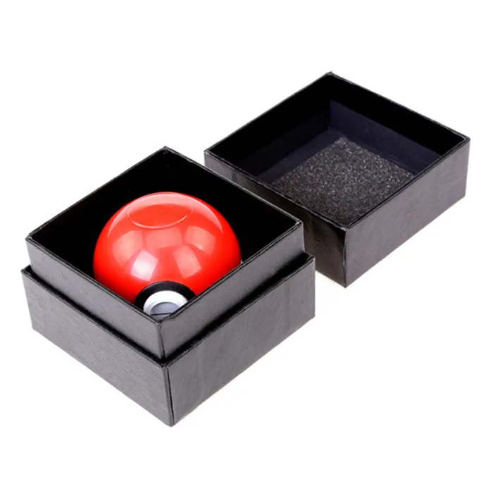 Nuovo arrivo smerigliatrici erbe tabacco Pokeball Grinder metallo in lega di zinco 3 parti smerigliatrici Whole7885796