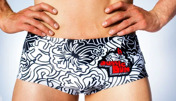 Herren-Bademode, niedriger Bund, sexy Beuteldruck, Badehose, Boardshorts, Badeanzug, dreieckig, Surf-Badehose 2019