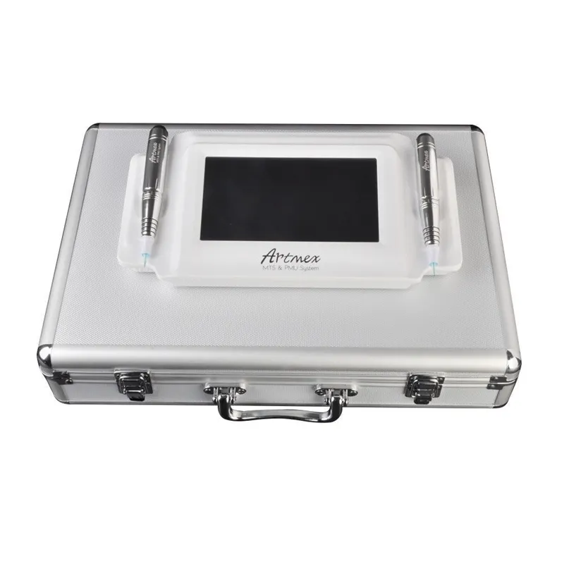 Trucco permanente digitale artmex v8 touch tatuao machine set eye brow labbro rotativo mts system3117608