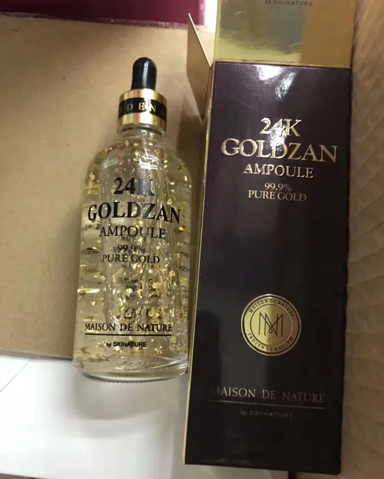 СКОРОВНАЯ НАБЛЮДАНИЯ 24K GOLDZAN AMPOULE GOLD DAY CREAP