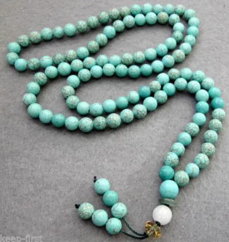 Shanxing, Braccialetto O Collana Buddista Ala, Con 108 Perline Per