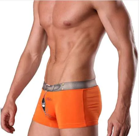 Men's Ultra Thin Ice Silk Underpants Up to Size XXL (4-Pack) -JEWYEE 807 —