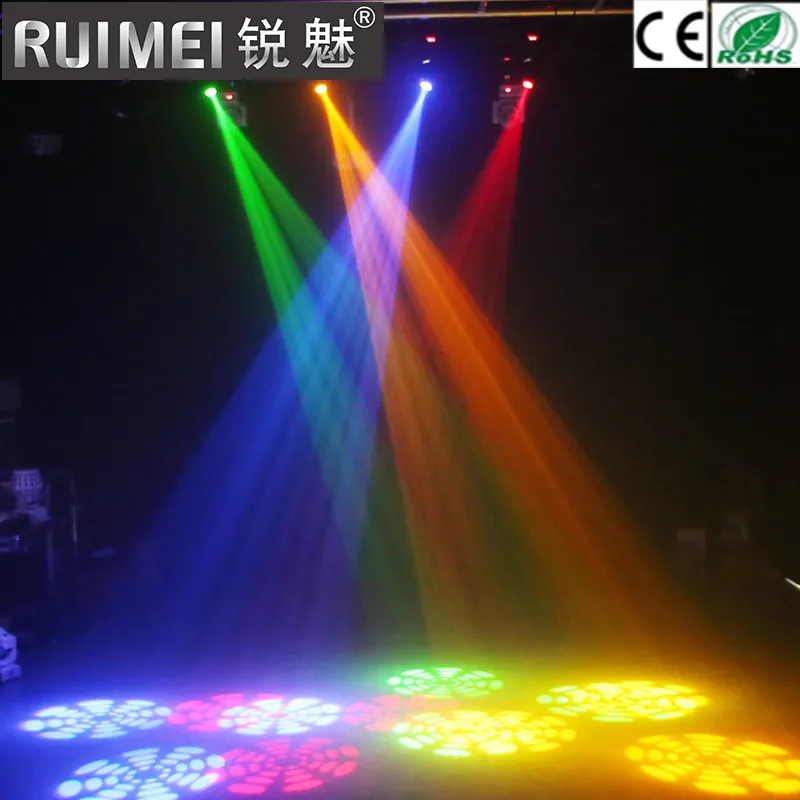 ミニスポット60W DJ LEDの移動ヘッドライトディスコランプビームゴボスDM音楽パーティーライトチャンネルプロフェッショナルステージ照明効果