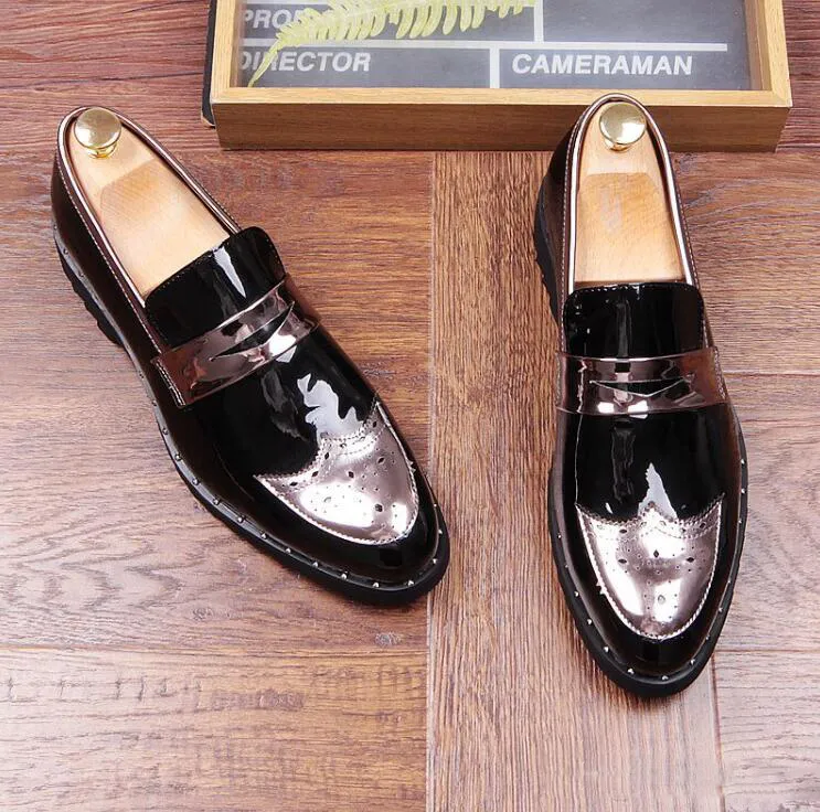 Erkek Deri Platform Ayakkabı Casual Makosenler Erkek Püskül Loafers Nefes Sürüş Erkekler Flats Ayakkabı Slip-On