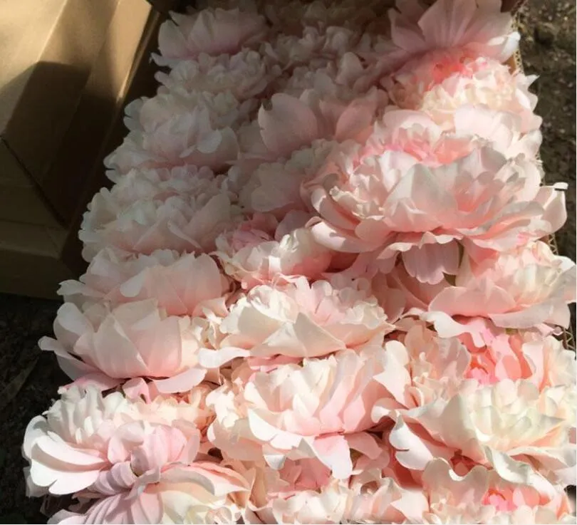 Silk Peony Peony Flower Heads DIY Artificial Peony Flowers For Wedding ...