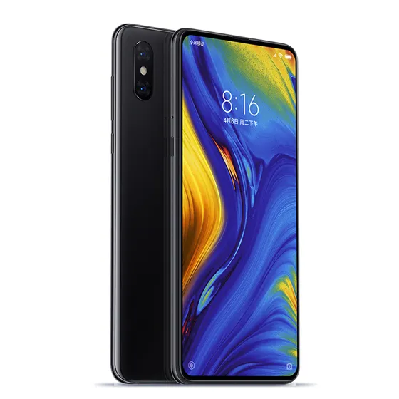 Original Xiaomi Mi Mix 3 4G LTE Cell Phone 8GB RAM 128GB 256GB ROM Snapdragon 845 Octa Core Android 6.39" Full Screen 24.0MP AI NFC Fingerprint ID Slider Smart Mobile Phone