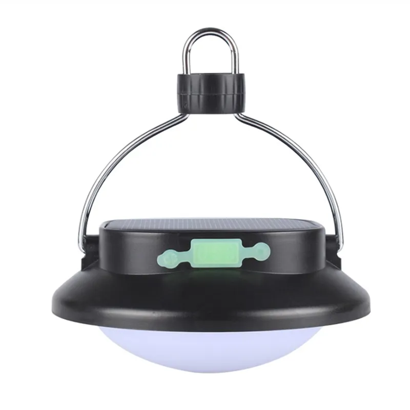 Güneş Kamp Lanterns Çadır Kamp Alanı Asılı Lamba 200LM 12LED 3 Modu Güneş Enerjisi USB Şarj Telefon Şarj Şarj Cihazı Şarj Edilebilir Pil