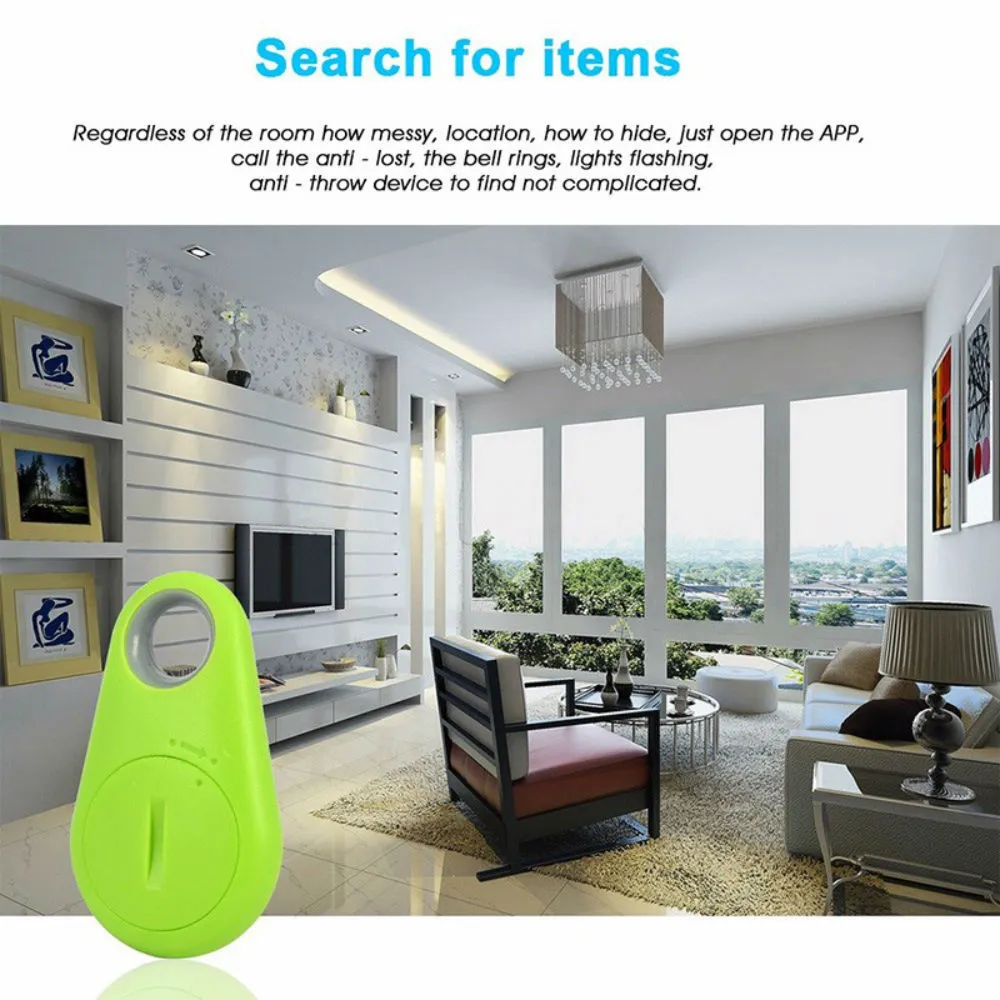 NEW anti-lost iTag Tracing Mini Smart Finder Bluetooth Tracer Pet Child GPS Locator Tag Alarm Wallet Key Tracker