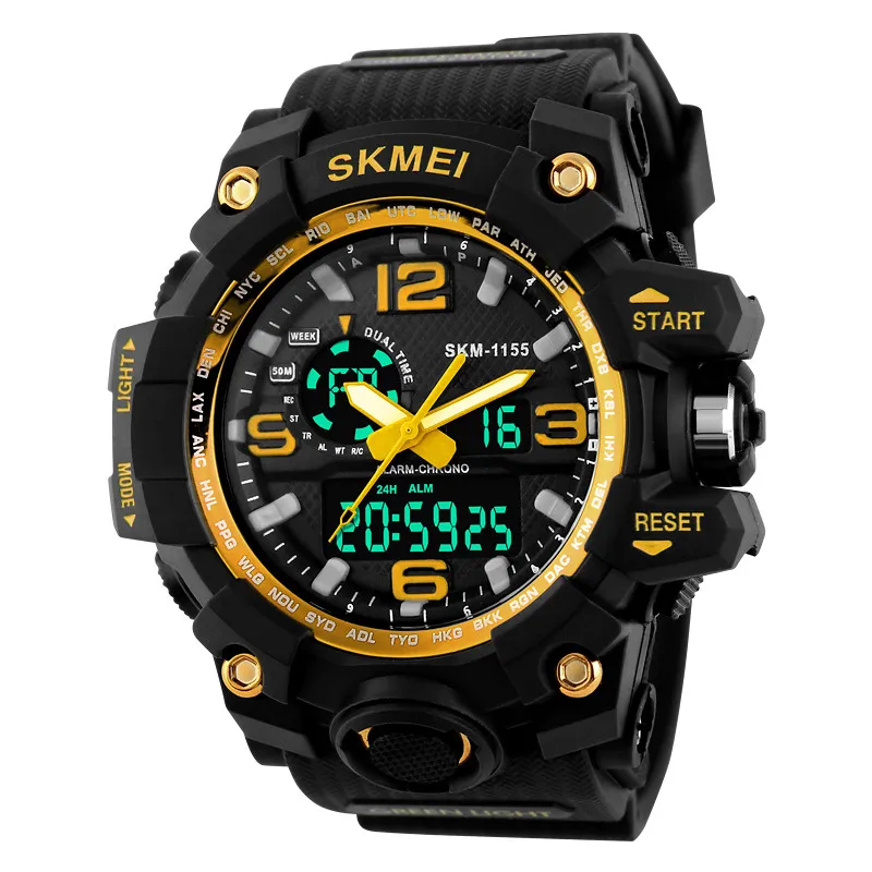 Skmei army sales watch price