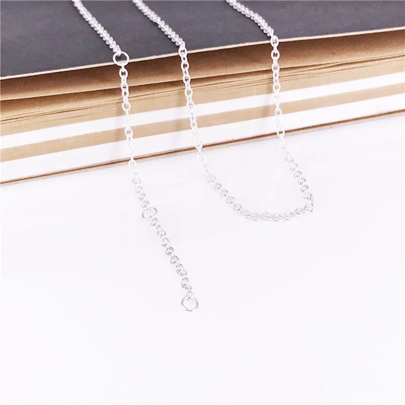 Hotselling Пан Серебряное ожерелье аутентичные 925 серебро DIY ювелирные изделия Neclklace 590515-90/590515-4