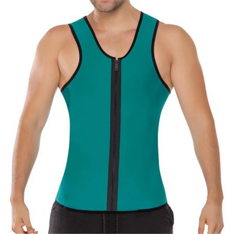 Cintura dimagrante Pancia Uomo Gilet dimagrante Body Shaper Uomo Neoprene Addome Thermo Tummy Shaperwear Vita Sudore Corsetto Perdita di peso ss001